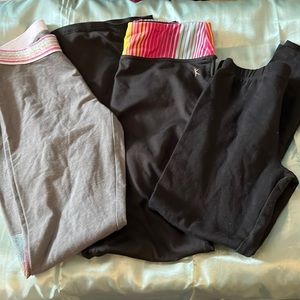 Girls Leggings 3-pack bundle Size 10-12. Excellent condition.